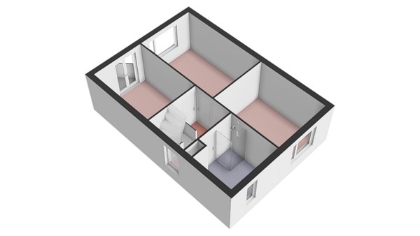 Floorplan - Graafschap 32, 8302 KM Emmeloord